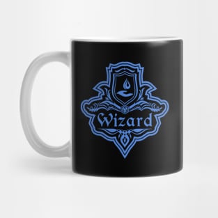 D&D Wizard 1 Color Emblem Mug